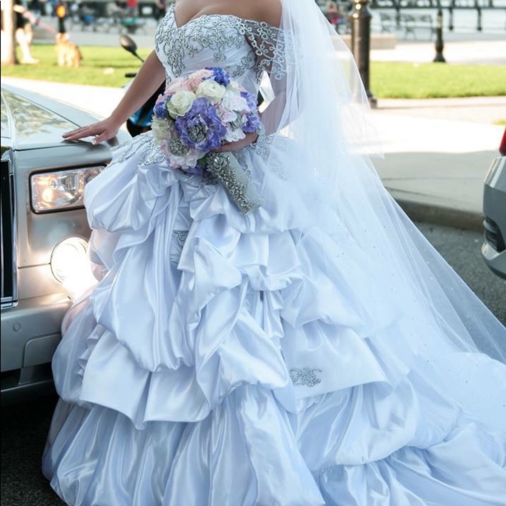 Custom wedding dress